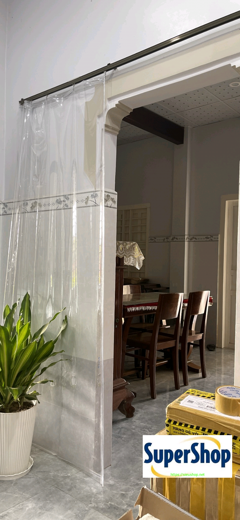 Thanh Ray Trượt Treo Rèm