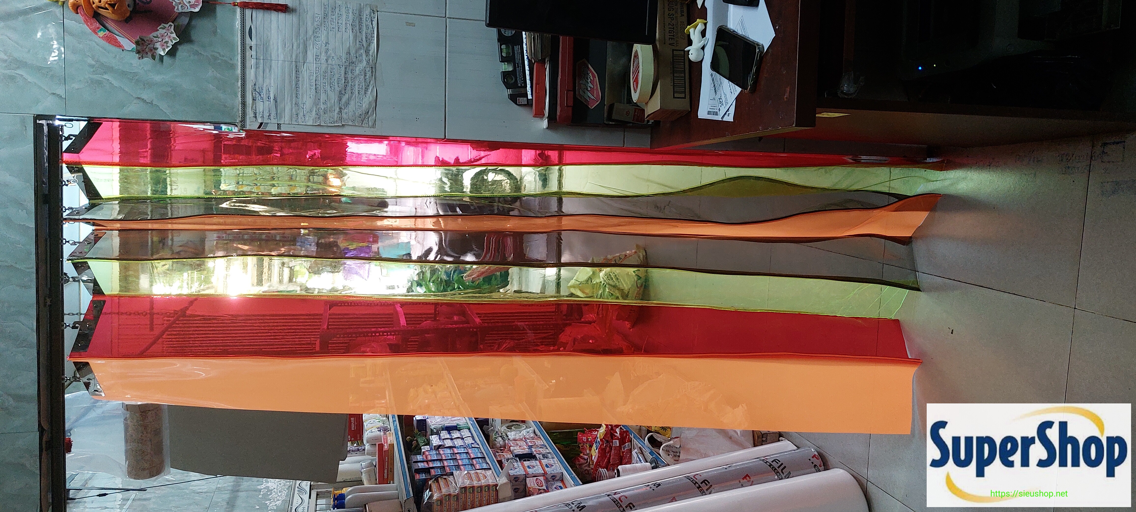 Rèm Nhựa PVC Ngăn Lạnh.
